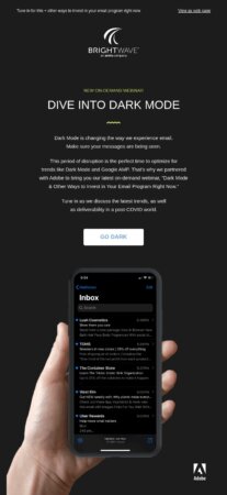our on demand webinar shines a light on dark mode