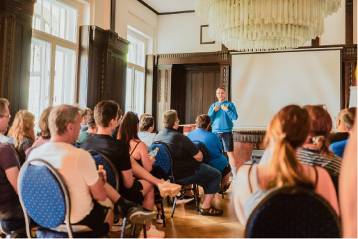 Jobs Vortrag vom mailingwork mitarbeiter