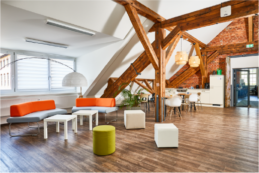 Jobs Kreativlounge meetingraum mailingwork