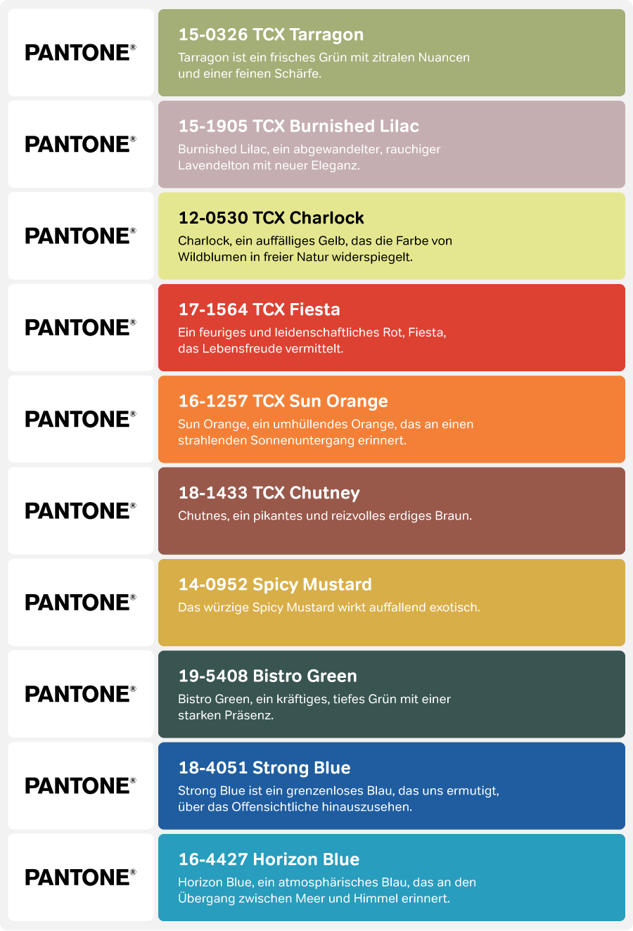 Pantone color trends 2024 mailingwork desktop