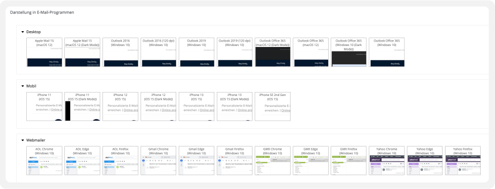 Darstellungstest mailingwork