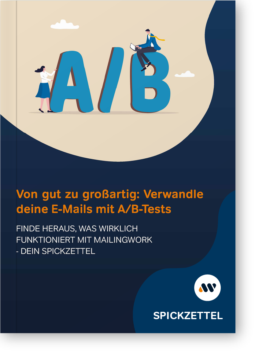 Downloads Spickzettel a/b test mailingwork