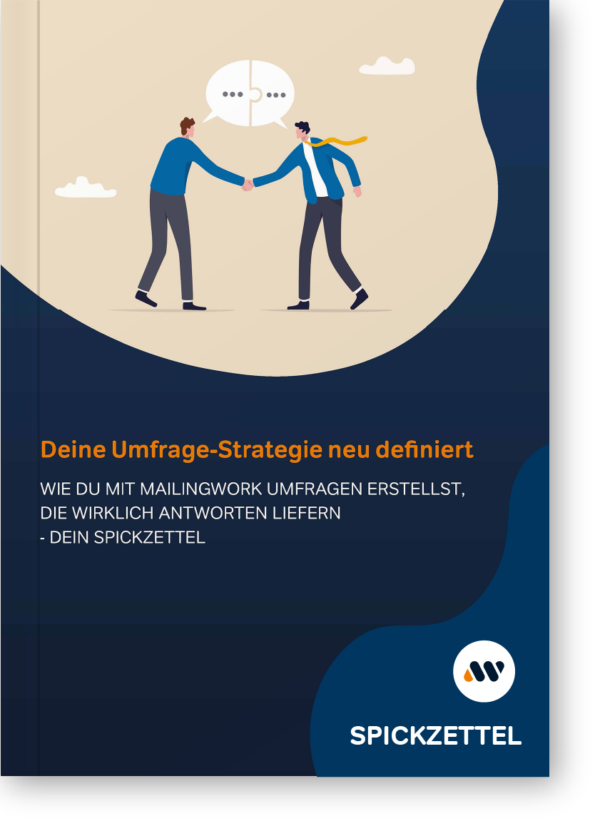 Downloads Spickzettel umfrage mailingwork
